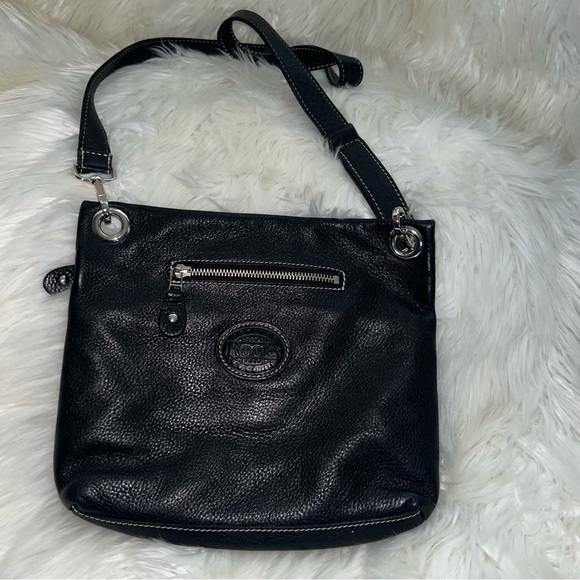 Roots Black Crossbody Bag - Picture 2 of 12